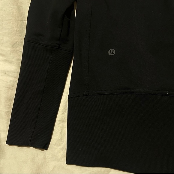 Lululemon High Lines Pullover Black Size 4 - Picture 7 of 9